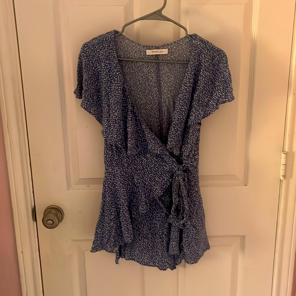 Romper either flattering tie.